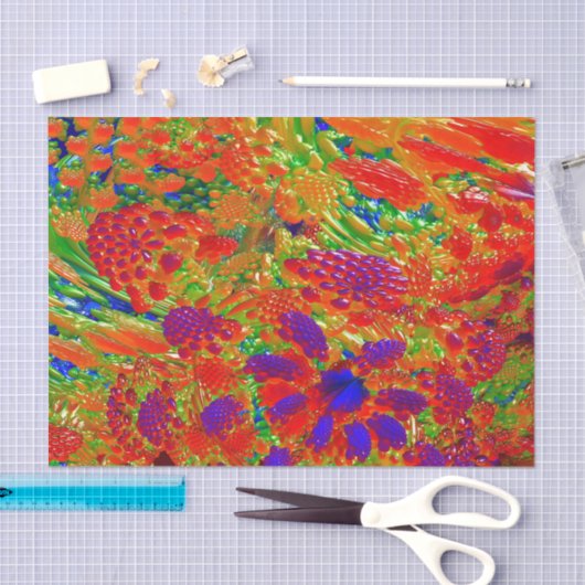 MANDELBULB 3D IMG VAN ALIEN BERRY TISSUEPAPIER (Craft)