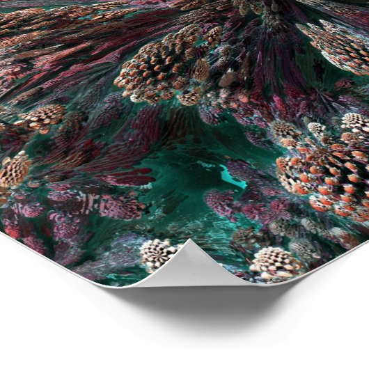 Mandelbulb Fractel Poster (Hoek)