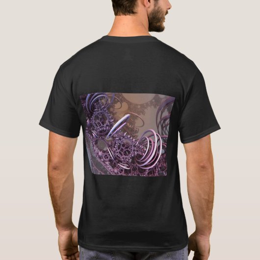 Mandelbulb Maniac-T-shirt T-shirt (Achterkant)