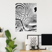 Mandelgolven Poster (Thuiskantoor)