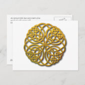 Mandella gold briefkaart (Voorkant / Achterkant)