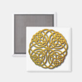Mandella gold magneet (Voorkant / Achterkant)
