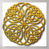 Mandella gold poster (Voorkant)