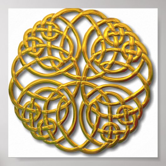 Mandella gold poster (Voorkant)