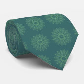 mandella groen stropdas (Opgerold)
