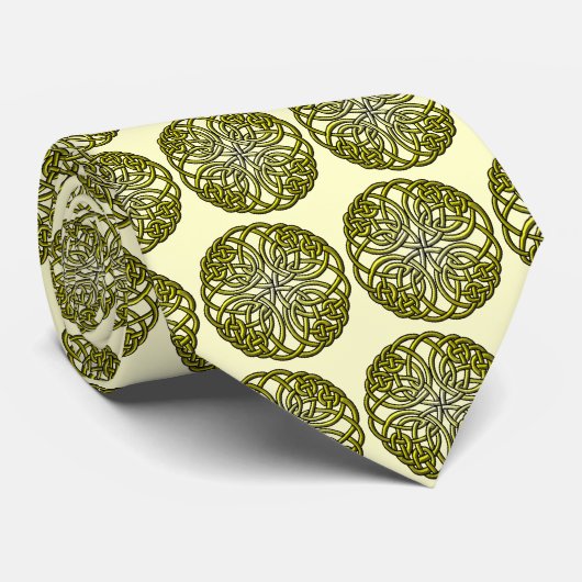 Mandella groen stropdas (Opgerold)