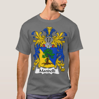 Mandelli Coat of Arms Family Crest T-shirt