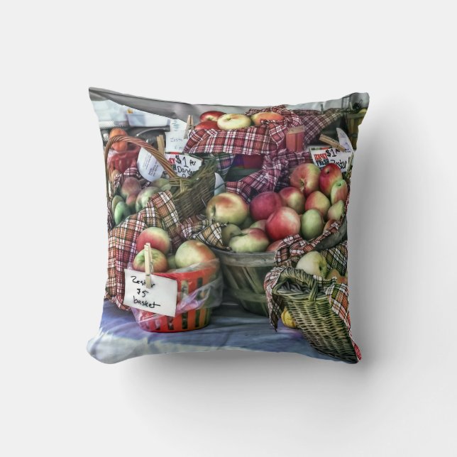 Manden met appels kussen (Voorkant)