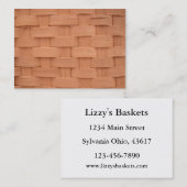 manden visitekaartje (Voorkant / Achterkant)