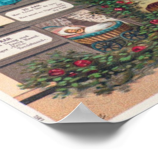 "Mandens Alder" - "The age of Man" Poster (Hoek)