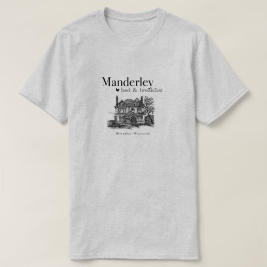 Manderley B&B Shirt (Design voorkant)