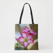 Mandevilla Flower Canvas tas (Voorkant)
