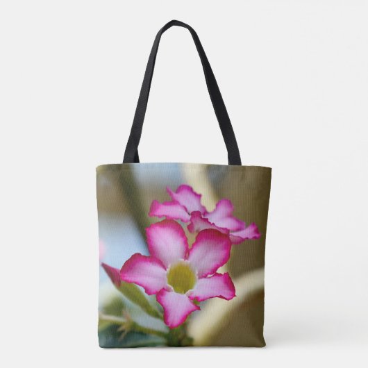 Mandevilla Flower Canvas tas (Achterkant)