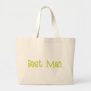 Mandi-BestMan-Ylw Grote Tote Bag