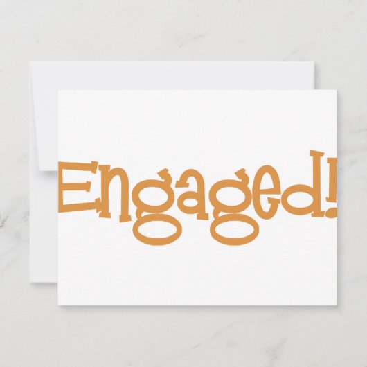 Mandi-Engaged-Orng Aankondiging (Voorkant)