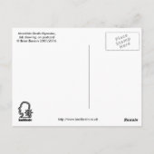 Mandible Death Operator van Brian Benson Briefkaar Briefkaart (Achterkant)