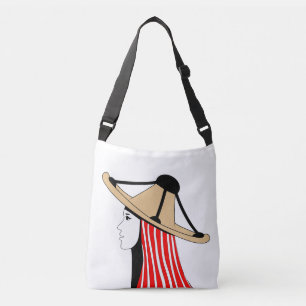 Mandil en Chachiya: Symbolen van Jebala-identiteit Crossbody Tas