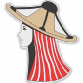 Mandil en Chachiya: Symbolen van Jebala-identiteit Sticker (Voorkant)