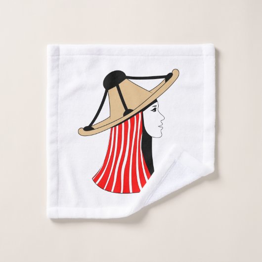 Mandil w Chachiya: Symbolen van Jebala-identiteit Bad Handdoek (Wasdoekje)