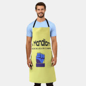 mandilon citaat schort (Gedragen)