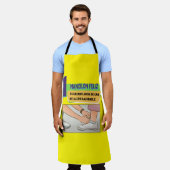 mandilon citaat schort (Gedragen)