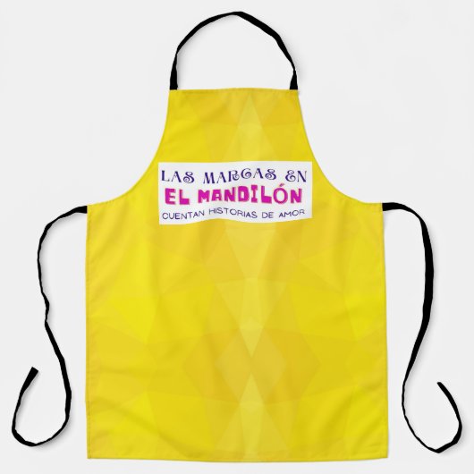 mandilon citaat schort (Voorkant)