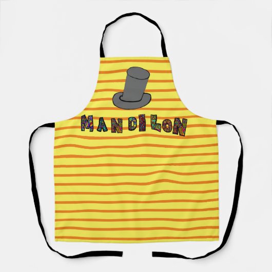 mandilon schort (Voorkant)