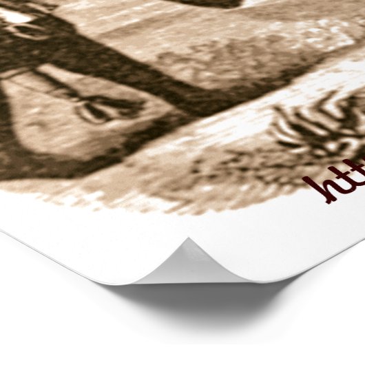  Mandingo Chief & Sword Bearer-Liberia Poster (Hoek)