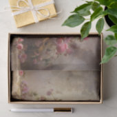 mandje bloemen tissuepapier (Geschenk)