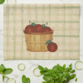 mandje keukenhanddoek voor appels (Gevouwen)