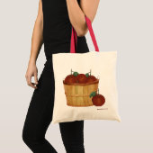 mandje met appelzak tote bag (Voorkant (product))