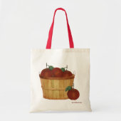 mandje met appelzak tote bag (Voorkant)