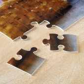 mandje met breiwerk legpuzzel (Zijkant)