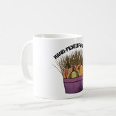 mandje met drie pompoenen koffiemok (Voorkant links)