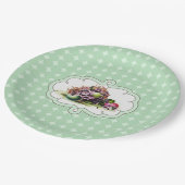 mandje met eitjes Pasen Brunch | Partij Papieren Bordje (Gekanteld)