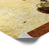 mandje met fruit, Caravaggio Poster (Hoek)