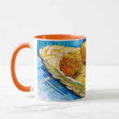 mandje met zes Sinaasappels van Van Gogh Fine Art Mok (Links)
