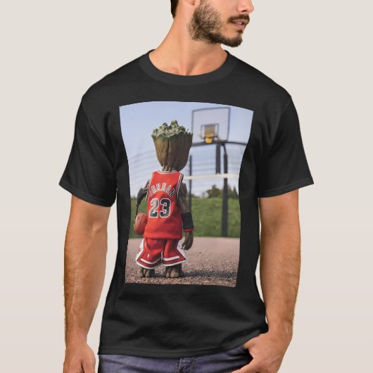 mandje t-shirt (Voorkant)