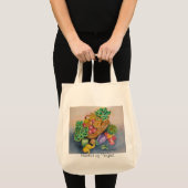 mandje van de Vegies Tote Bag (Voorkant (product))