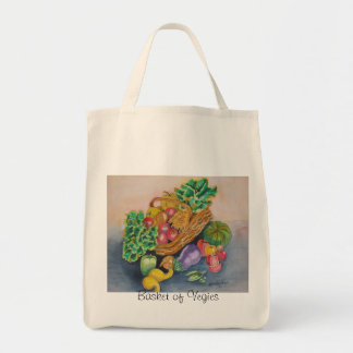 mandje van de Vegies Tote Bag