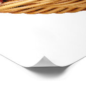 mandje van gefrituurde kip poster (Hoek)