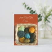 mandje van het Briefkaart Yarn (Staand voorkant)