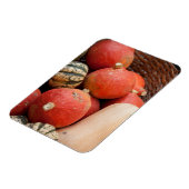 mandje van pompoenen magnet magneet (Linkerzijde)
