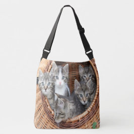 mandje vol Kittens Crossbody Tas