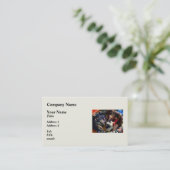 mandje voor snijtand en draad visitekaartje (Staand voorkant)