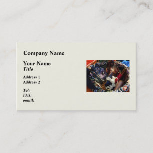 mandje voor snijtand en draad visitekaartje