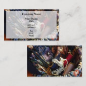 mandje voor snijtand en draad visitekaartje (Voorkant / Achterkant)