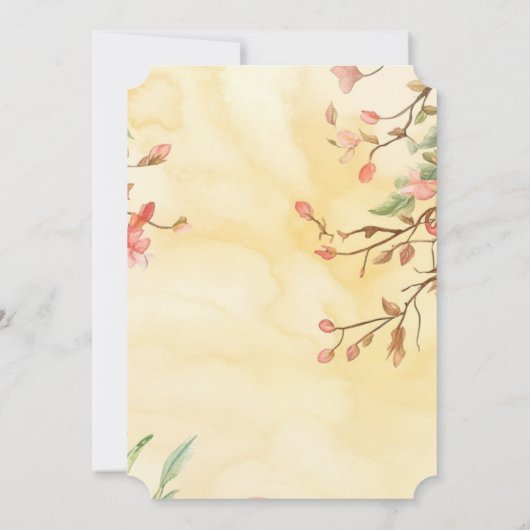 mandkonijn met decoratieve eieren en eierjacht kaart (Achterkant)