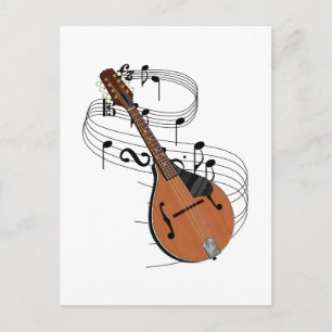 Mandolin Briefkaart
