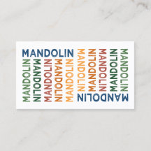 Mandolin Colorful
